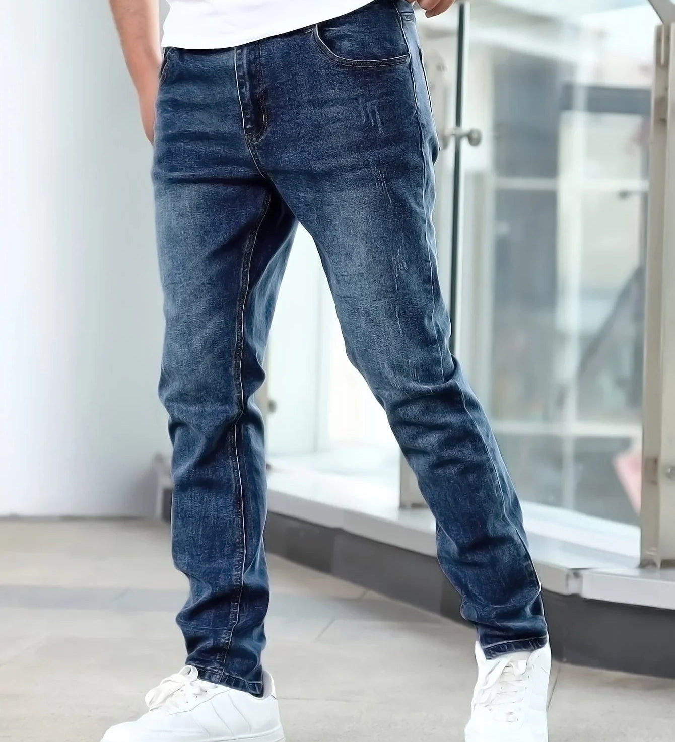 Antony | Casual Elastic Jeans