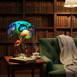 Chic Bohemian Mushroom Floral Lamp