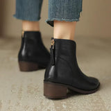 Viela | Orthopedic Leather Ankle Boots ⏐ Premium Edition