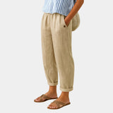 Florence | Comfortable Linen Effect Trousers