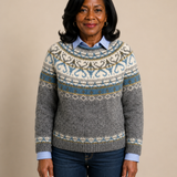 Luxe | Chic Vintage Nordic Knit Sweater
