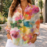 Elara | Watercolor Dreams Blouse