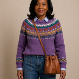 Solva | Classic Vintage Nordic Knit Sweater