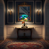 Chic Bohemian Mushroom Floral Lamp