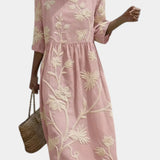 Horteline | Elegant Floral Dress