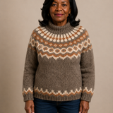 Carol | Handmade Icelandic-Style Knit Sweater
