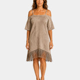 Héloïsette | Strap Dress with Fringes