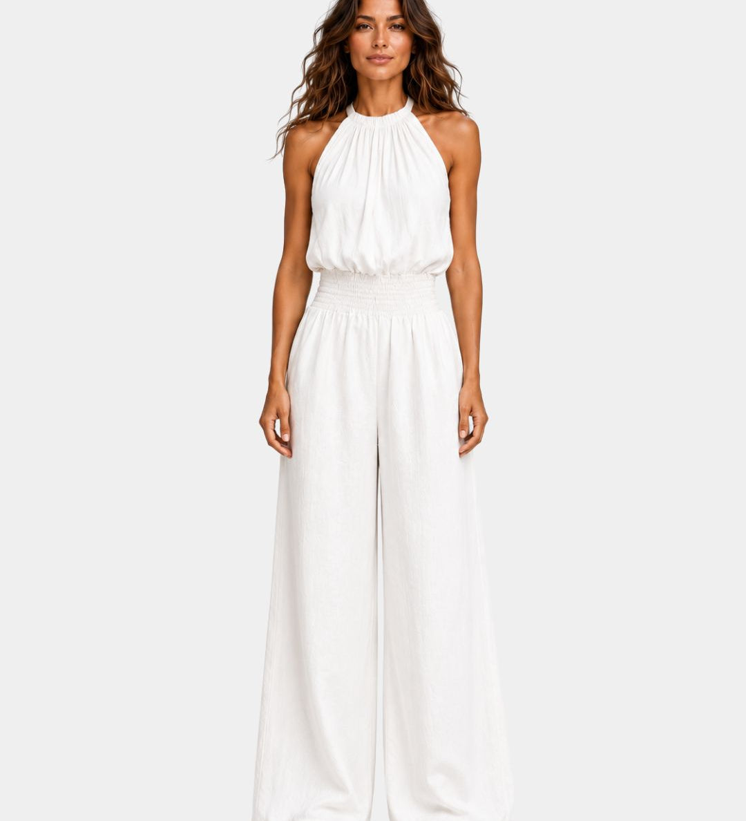 Audenette | Elegant Halter Neck Jumpsuit