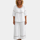 Good | Fresh set with matching blouse and pants