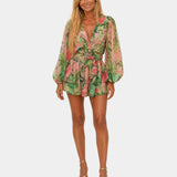 Ellénie | Tropical Style Jumpsuit