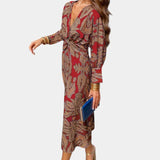 Eve | Elegant Dress with Timeless Print