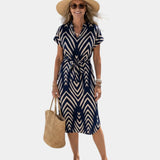 Noria | Printed Midi Dress