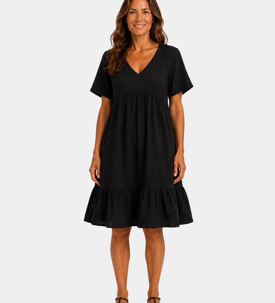 Alixandre | Textured Midi Dress