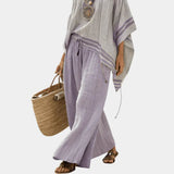 Serenella | Top and Wide-Leg Pants Striped