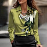 Emma | Elegant Shiny Blouse