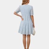 Garance | Embroidered Mini Dress