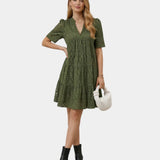 Garance | Embroidered Mini Dress