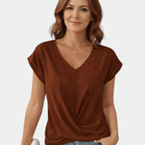 Patricia | V-Neck Top with Tummy Control