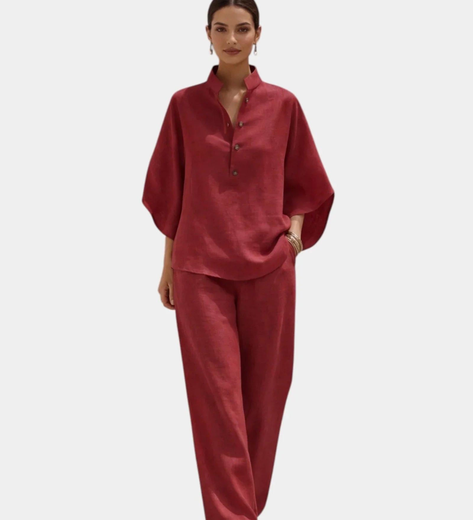 Brune | Cotton Two-Piece Set
