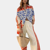 Angélique | Elegant Summer Set with Pants and Shirt
