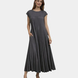 Marianne | Pleated Midi Dress