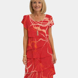Dove | Elegant and Comfortable Ruffle Dress