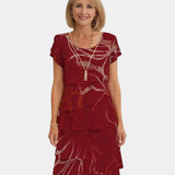 Daphné | Elegant and Comfortable Ruffle Dress