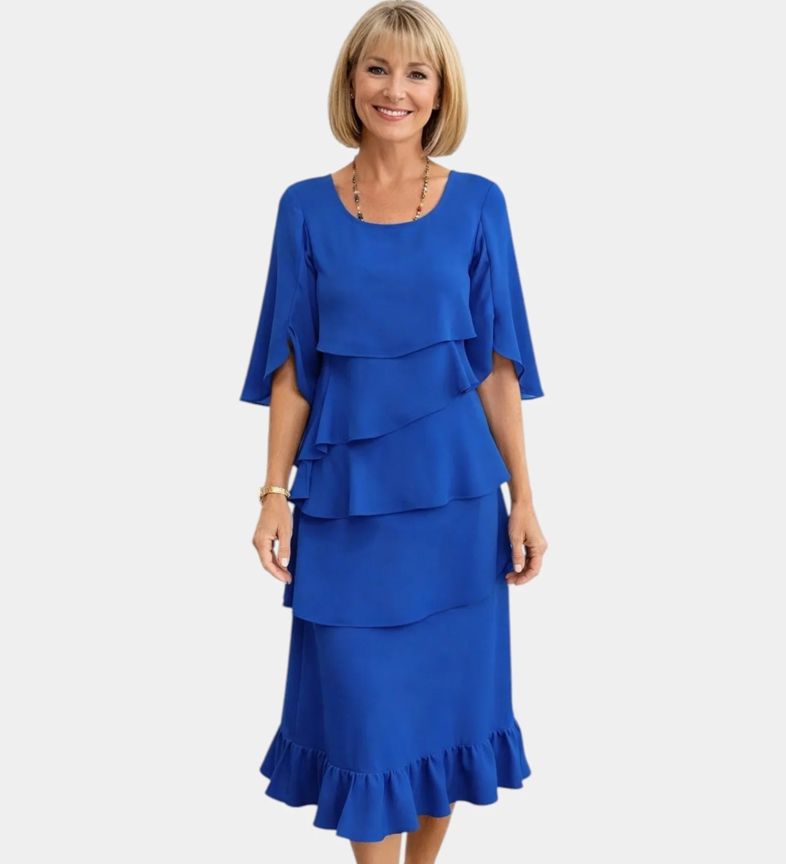 Isaure | Elegant and Comfortable Ruffle Dress