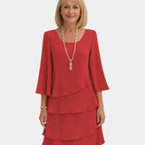 Thaé | Elegant and Comfortable Ruffle Dress