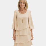 Thaé | Elegant and Comfortable Ruffle Dress