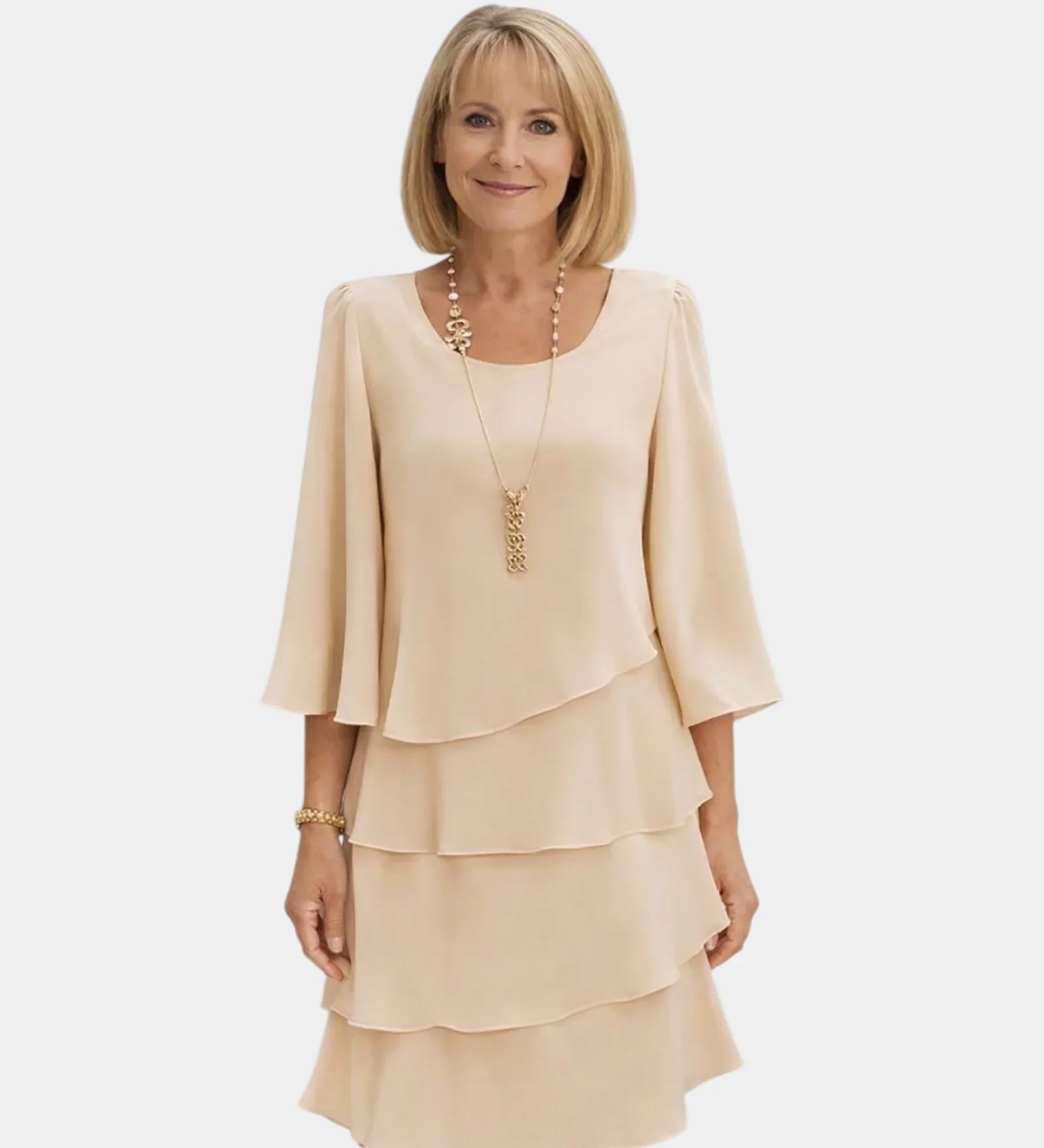 Thaé | Elegant and Comfortable Ruffle Dress
