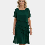 Verane | Elegant and Comfortable Ruffle Dress