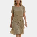 Verane | Elegant and Comfortable Ruffle Dress