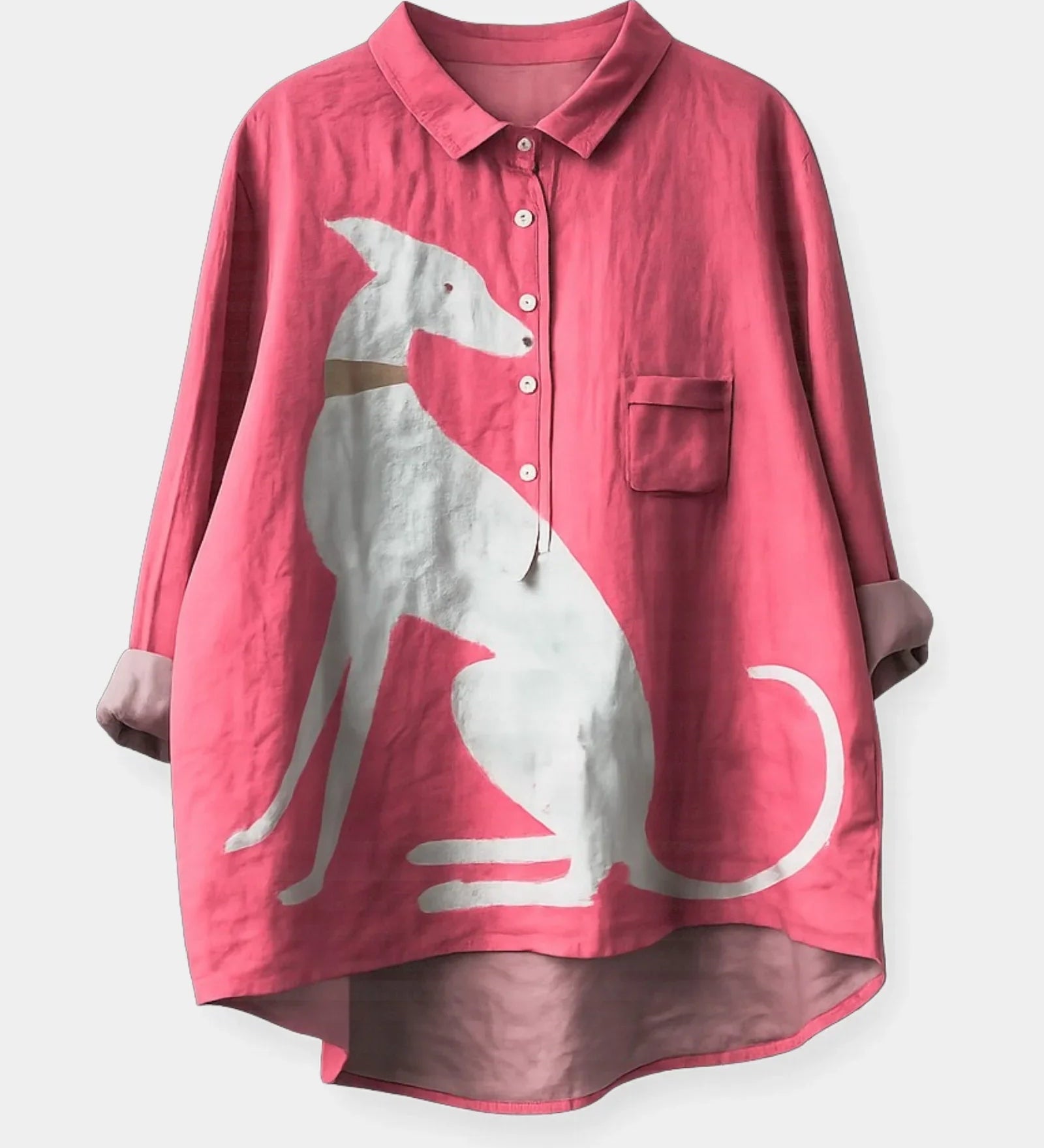 Jade | Timeless shirt with print