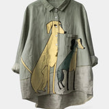Jade | Timeless shirt with print