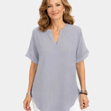 Dóris | Lightweight Top with V-Neck