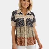 Évania | Floral Blouse