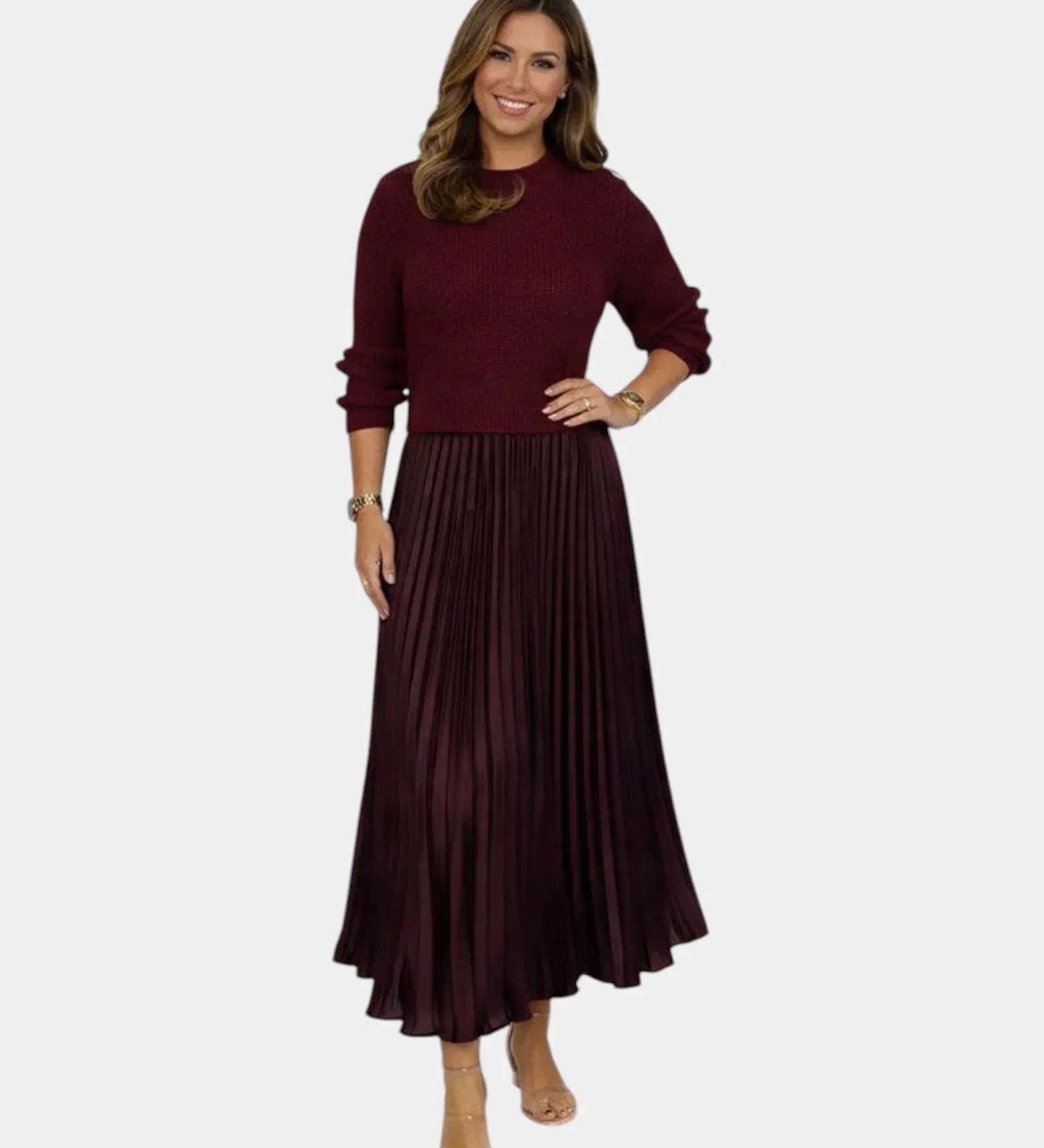 Beatrice | Blouse Effect Dress