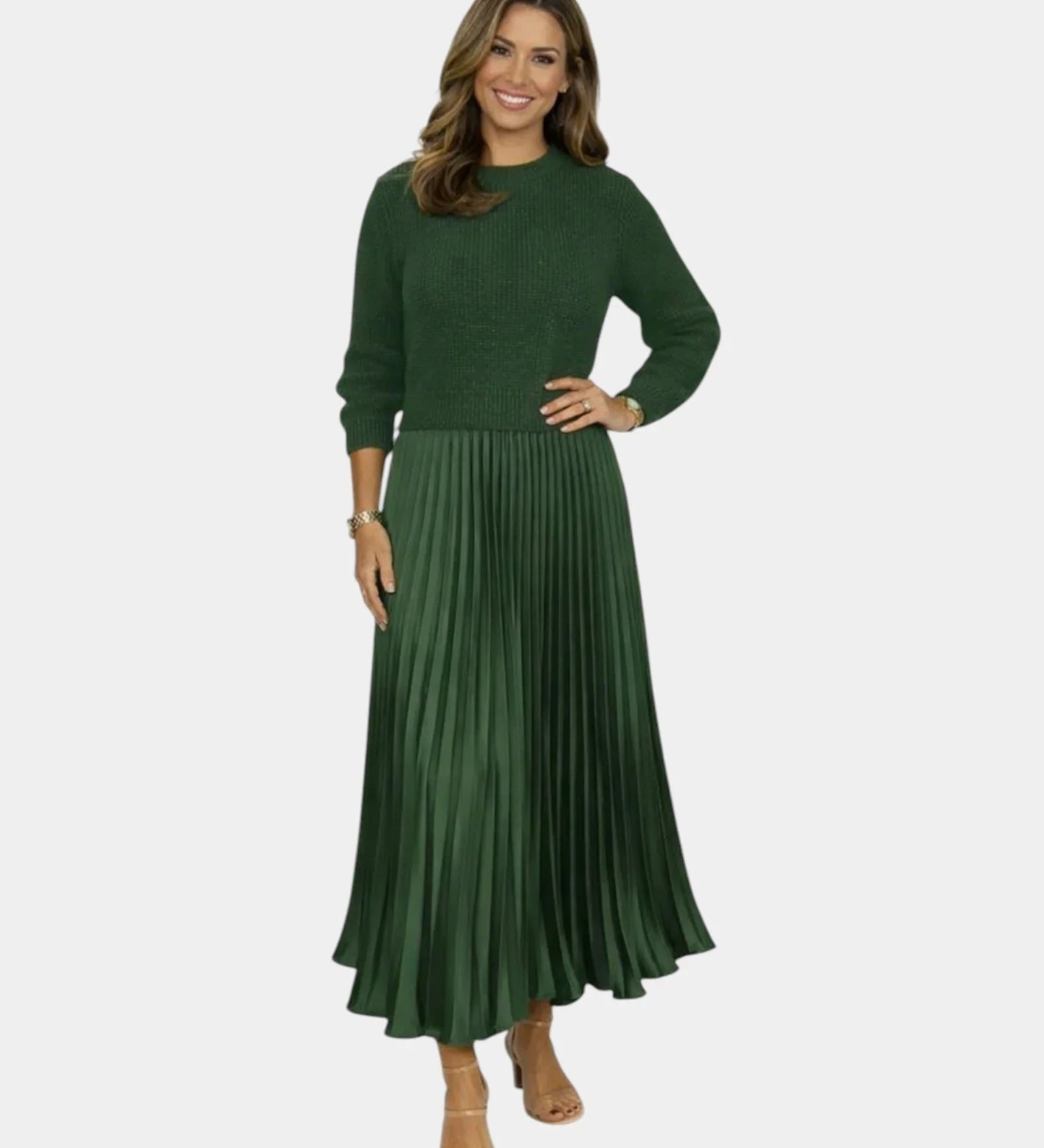 Beatrice | Blouse Effect Dress