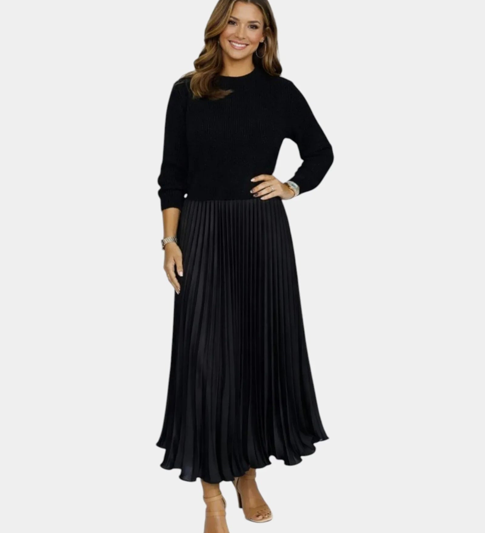 Beatrice | Blouse Effect Dress