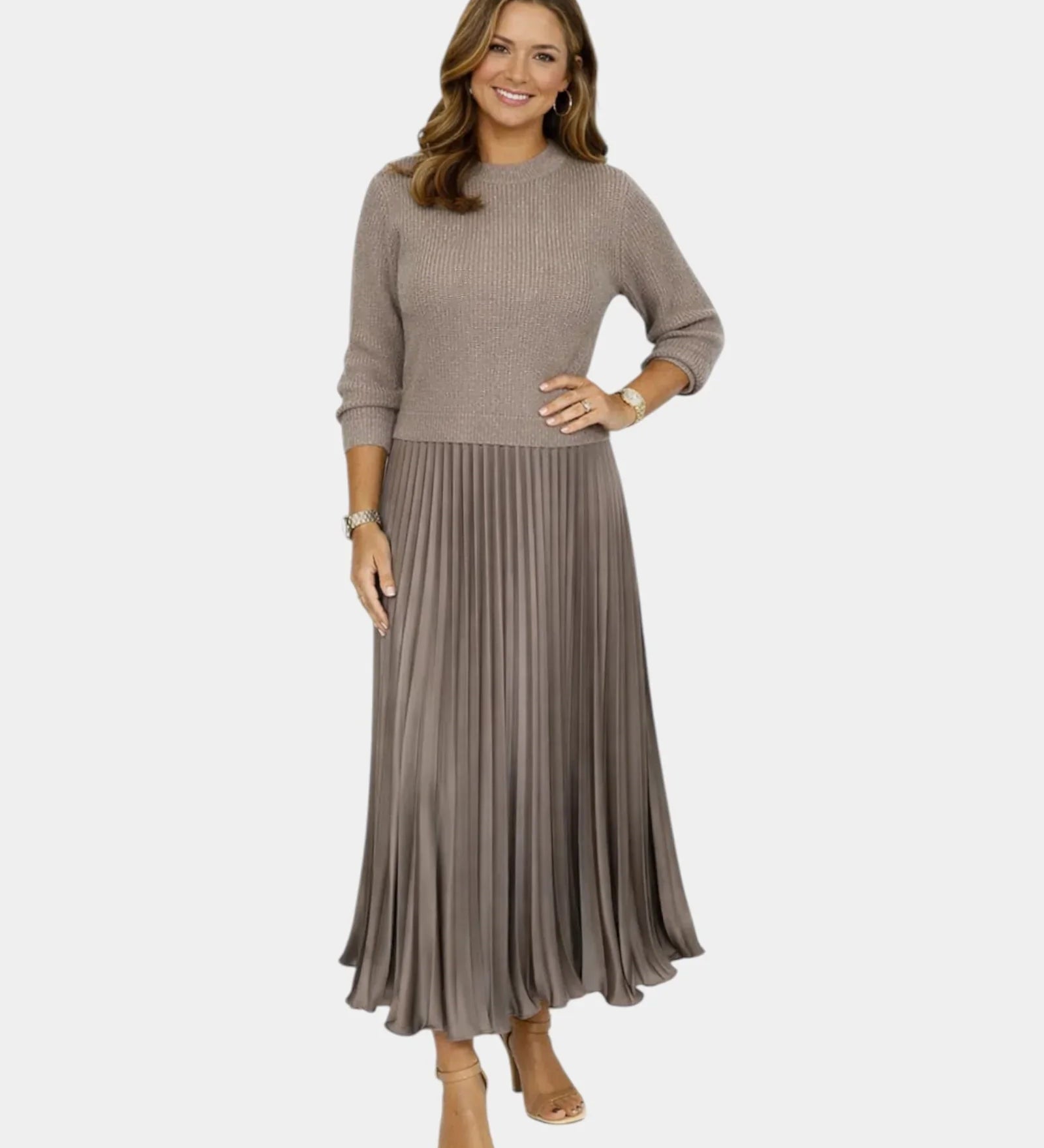 Beatrice | Blouse Effect Dress