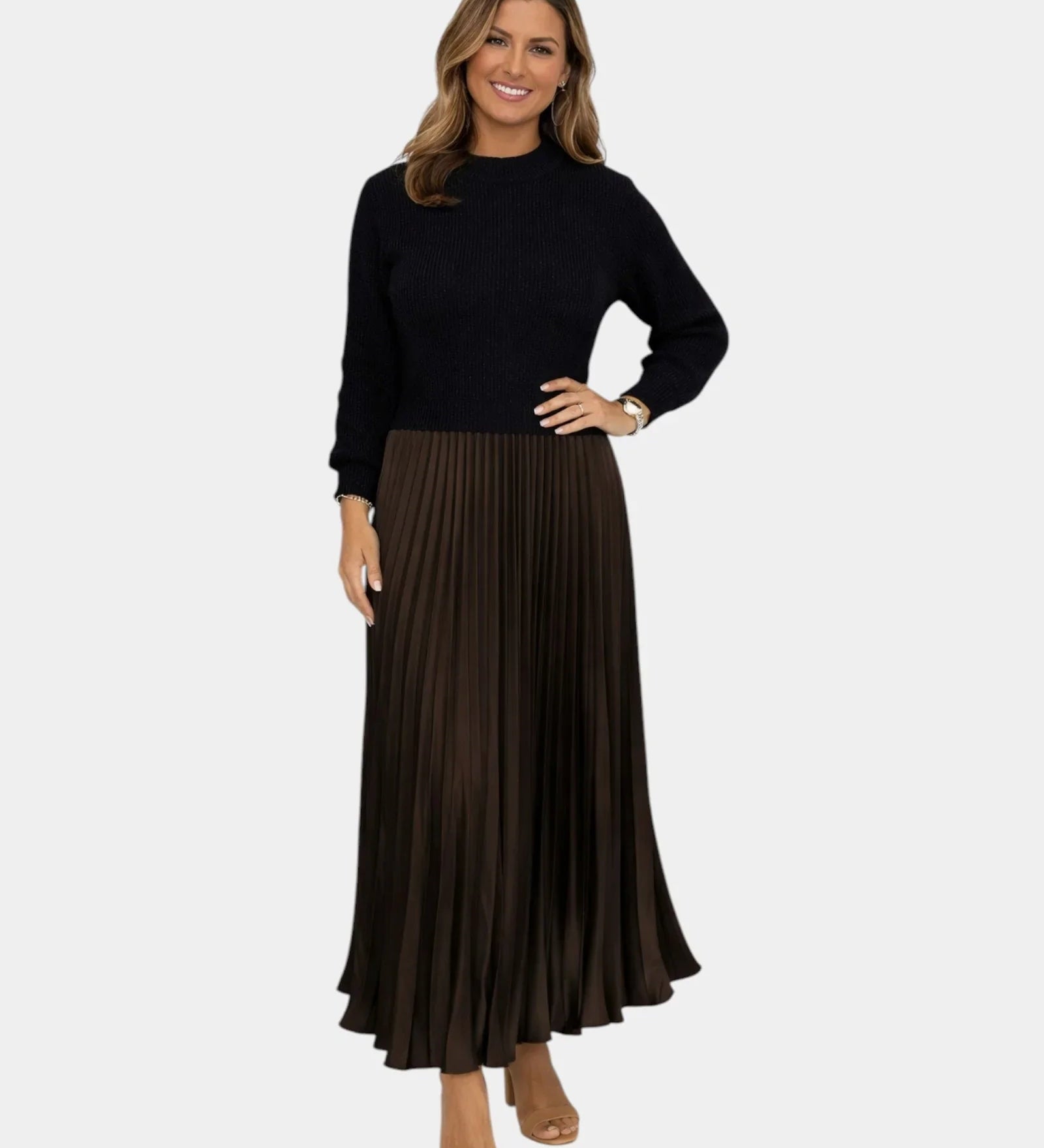 Beatrice | Blouse Effect Dress