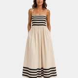 Ismeralda | Long Striped Dress