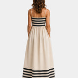 Ismeralda | Long Striped Dress
