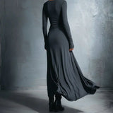 Renee | Draped Maxi Dress