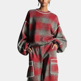 Carmen | Color Block Sweatshirt and Pants Set