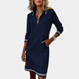 Sophie | Elegant Long Cotton Dress