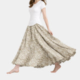 Sofia | Printed Petal Lace Skirt