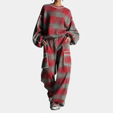 Carmen | Color Block Sweatshirt and Pants Set