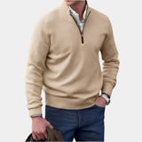Malik | Elegant Zip Sweater